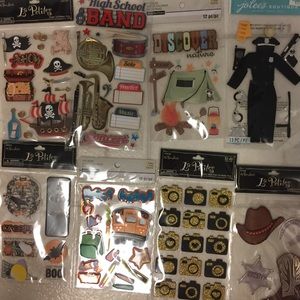 Large sticker lot